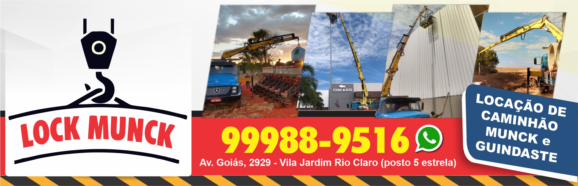 Lock Munck - Locação de Munck e Guindastes em Jataí